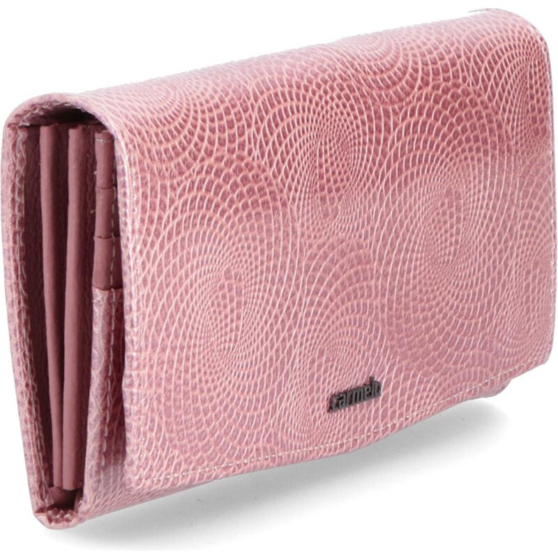 Dámská kožená peněženka Carmelo růžová 2109 N R