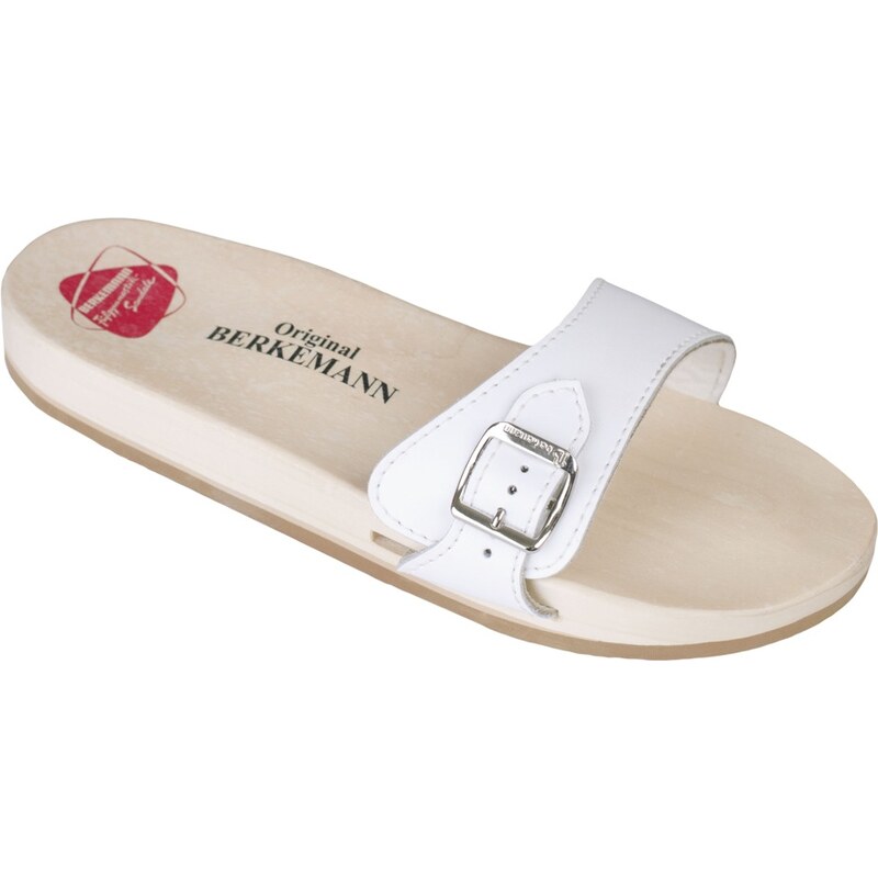 ORIGINAL SANDAL dřeváky unisex bílé 00100-100 Berkemann