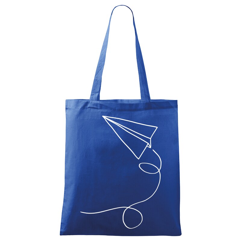 Roni Syvin + Adler/Malfini Ručně malovaná menší plátěná taška - Šipka