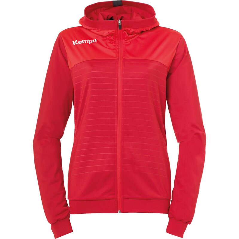 KEMPA Sportovní bunda červená / bílá