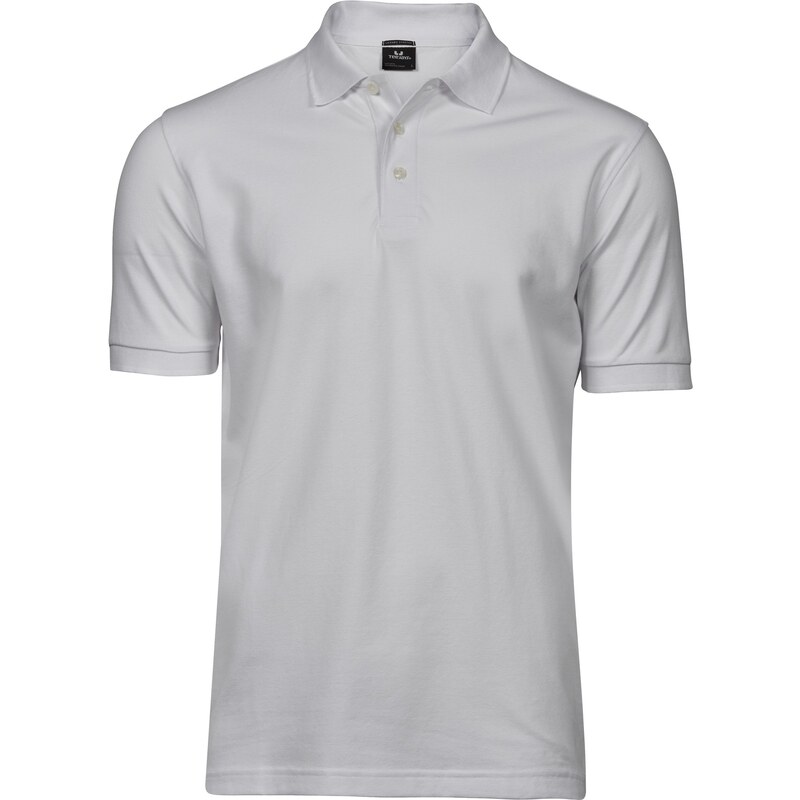 Tee Jays pánské elastické polo krátký rukáv zapínání 3 knoflíčky