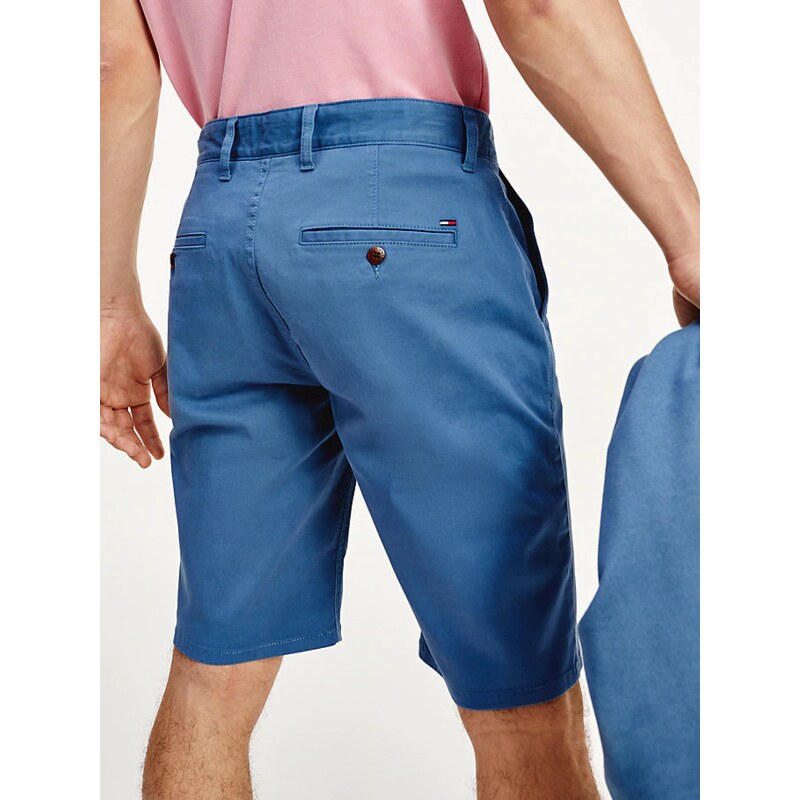 Tommy Hilfiger Tommy Jeans pánské světle modré kraťasy SCANTON CHINO SHORTS