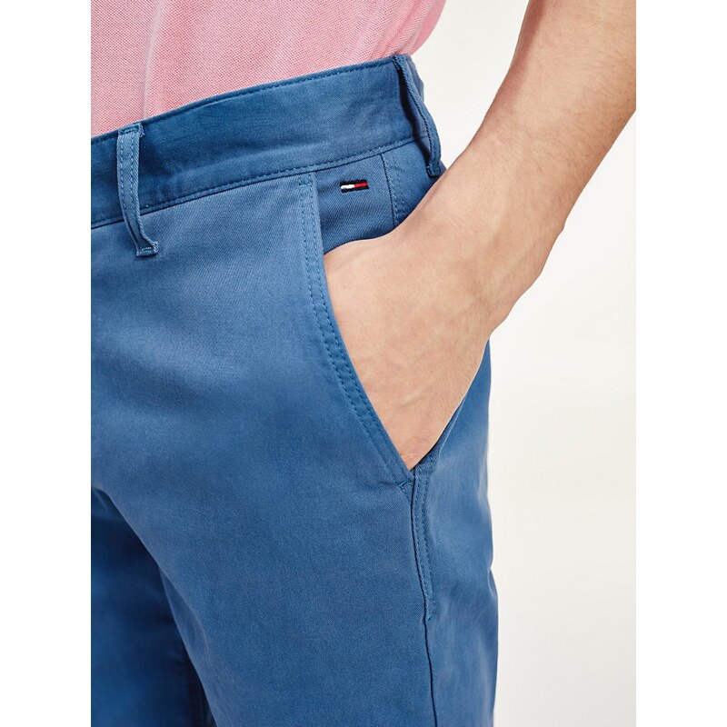 Tommy Hilfiger Tommy Jeans pánské světle modré kraťasy SCANTON CHINO SHORTS