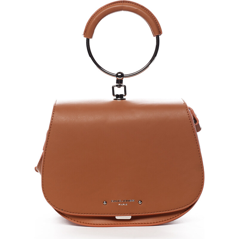 David Jones Extravagantní crossbody kabelka Ilse, cihlová