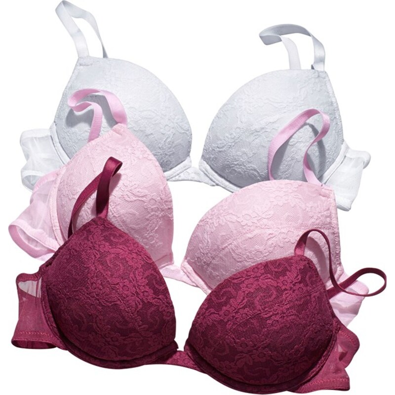 PETITE FLEUR Podprsenka bobule / růžová / bílá 95452424