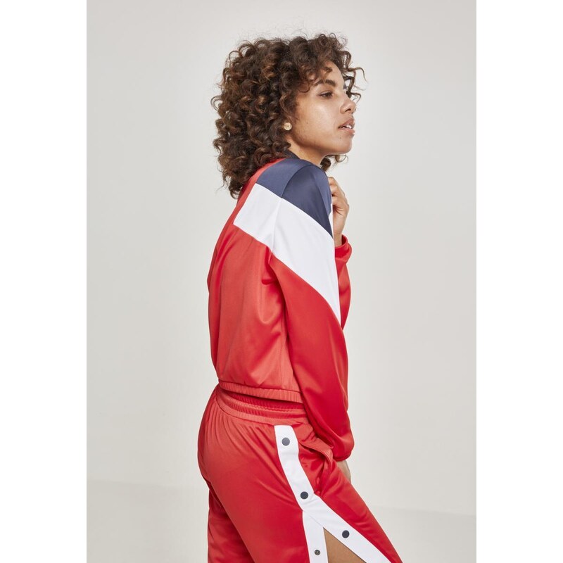 UC Ladies Dámská 3-Tone Track Jacket firered/navy/white