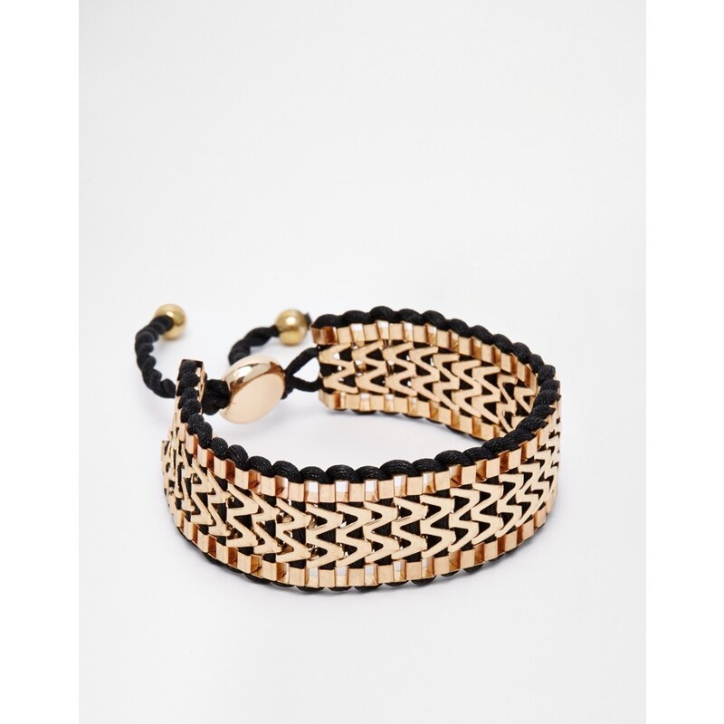 Ashiana Woven Chain Bracelet - Gold