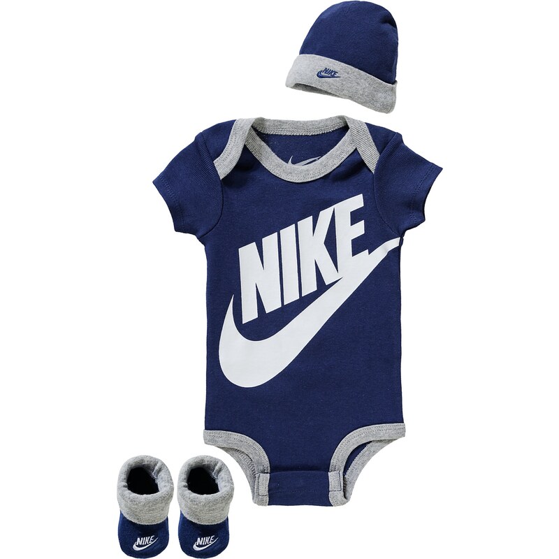 Nike Sportswear Sada Futura tmavě modrá / šedá / bílá