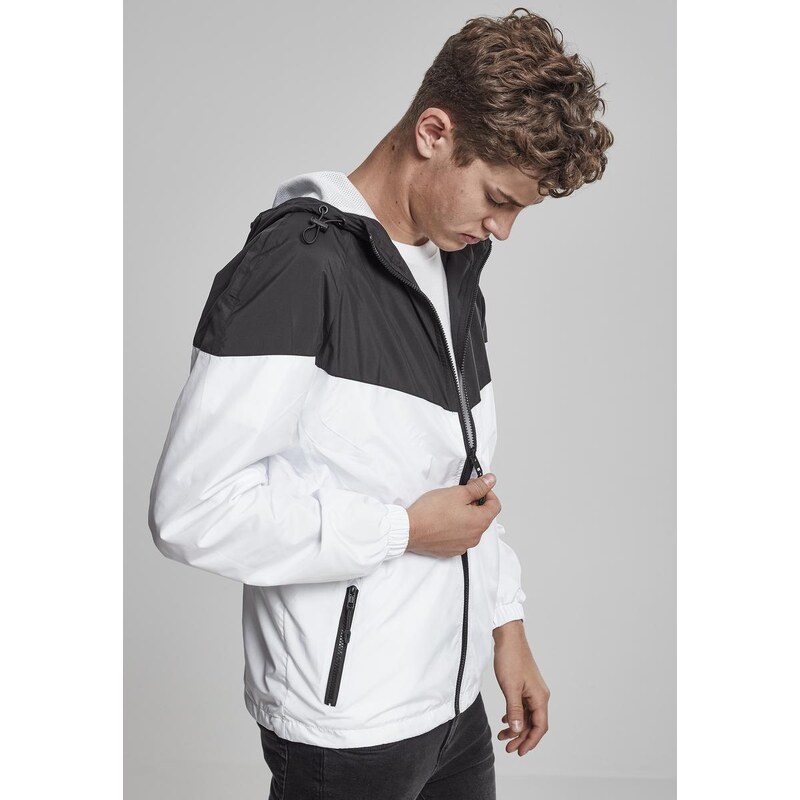 UC Men 2-Tone Tech Windrunner blk/wht