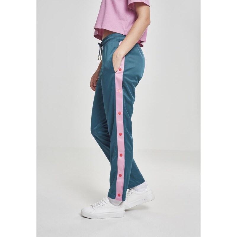 UC Ladies Ladies Button Up Track Pants jasper/coolpink/firered