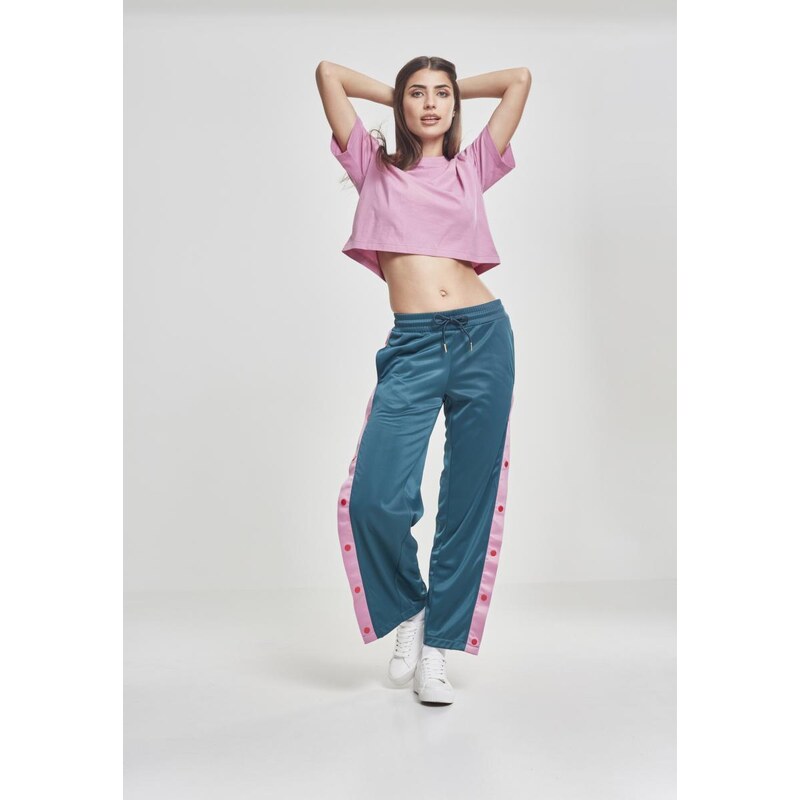 UC Ladies Ladies Button Up Track Pants jasper/coolpink/firered