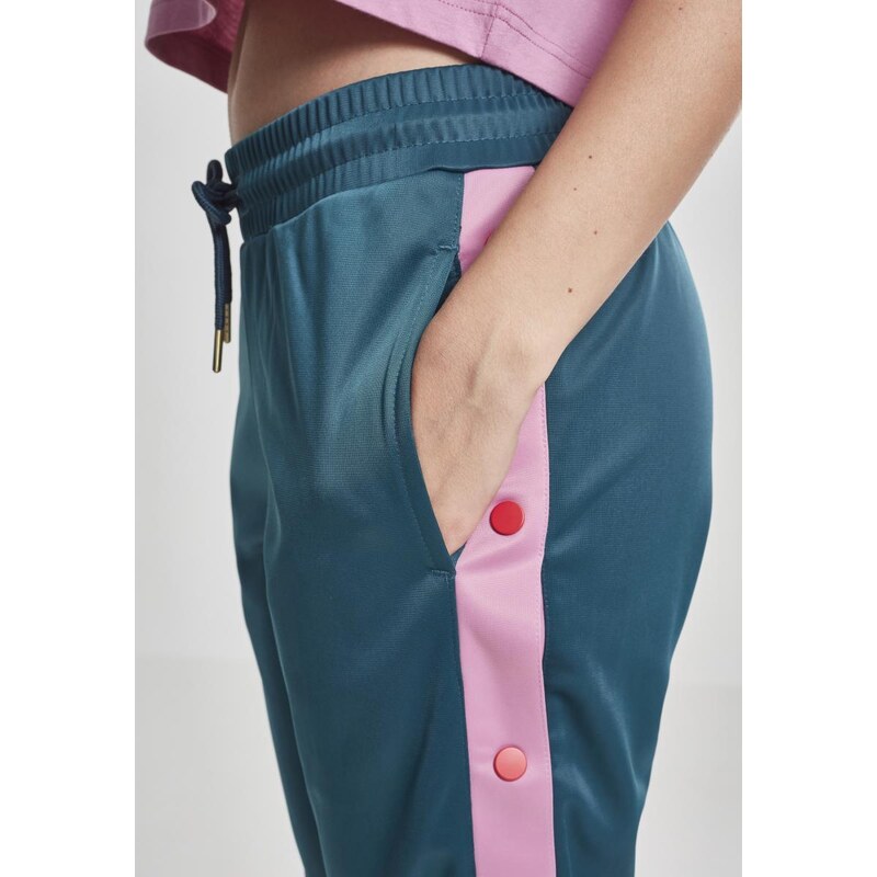 UC Ladies Ladies Button Up Track Pants jasper/coolpink/firered