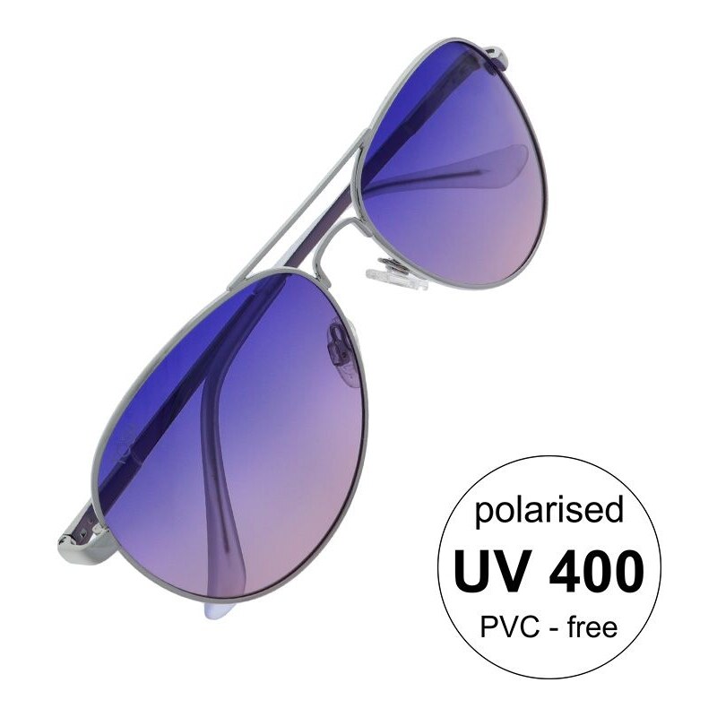 TOSH Polarizační brýle s fialovým gradientem