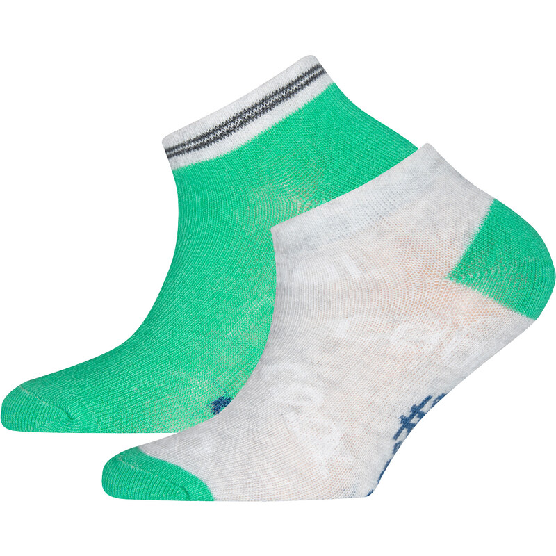 Ewers Dětské ponožky Cool (2 páry) zelené
