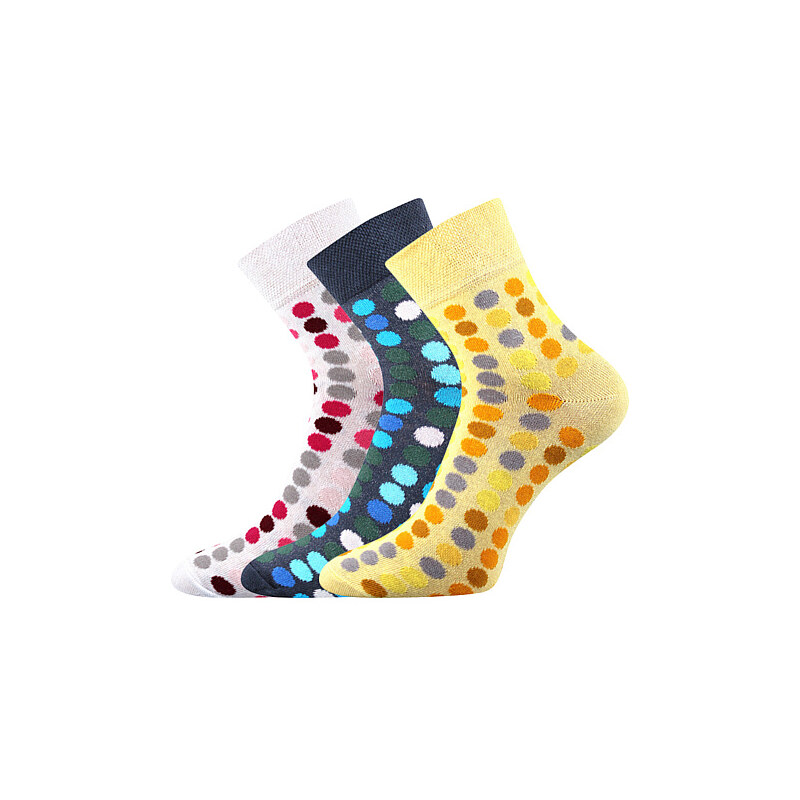 IVANA dámské barevné ponožky Boma - MIX 46