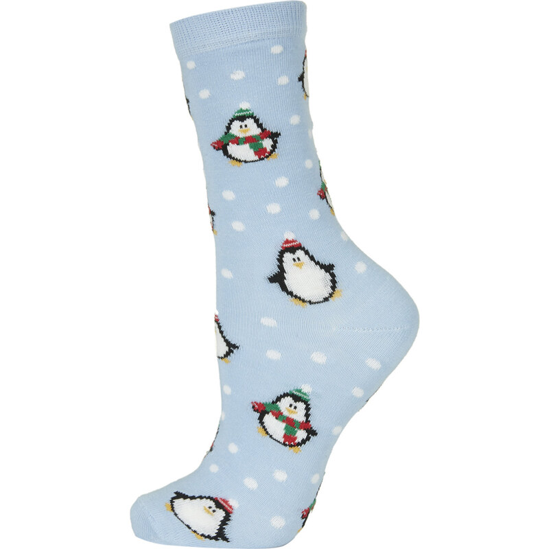 Topshop Penguin Pinspot Ankle Socks