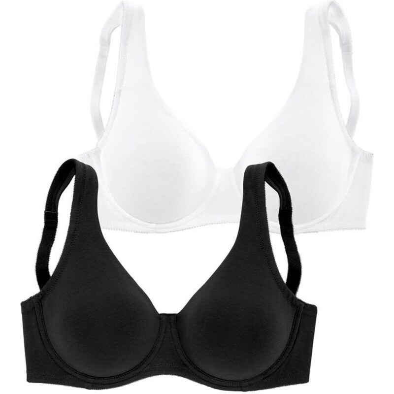 PETITE FLEUR Minimizer černá / bílá