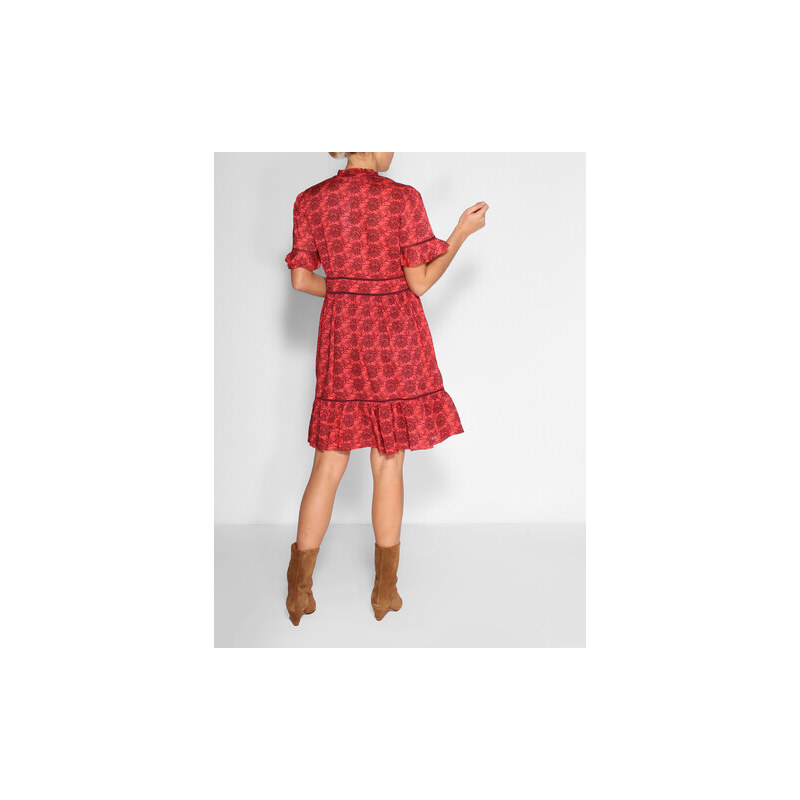 SCOTCH & SODA dámské červené šaty