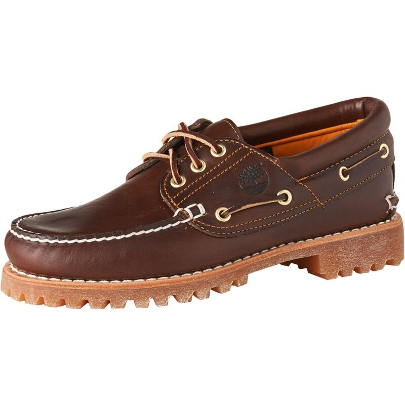 TIMBERLAND Mokasíny Authentics Classic rezavě hnědá