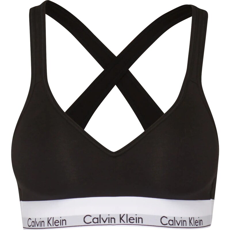 Calvin Klein Podprsenka 'Lift' šedá / černá / bílá