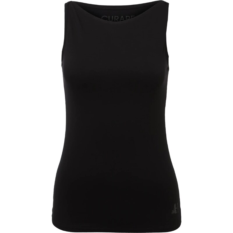 CURARE Yogawear Sportovní top Flow černá 39859262