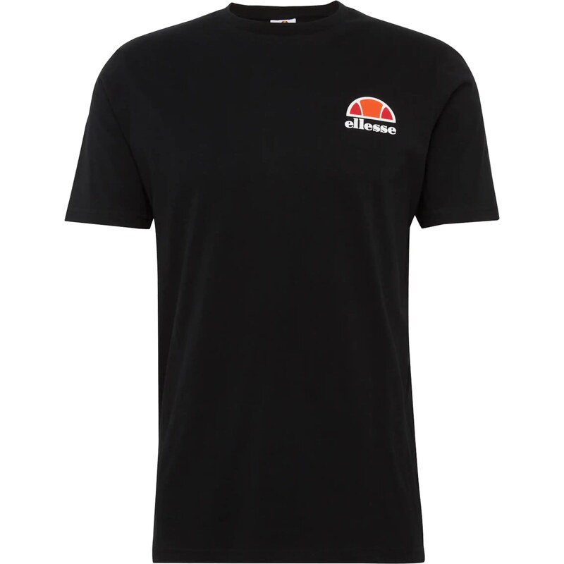 ELLESSE Tričko Canaletto oranžově červená / černá / bílá