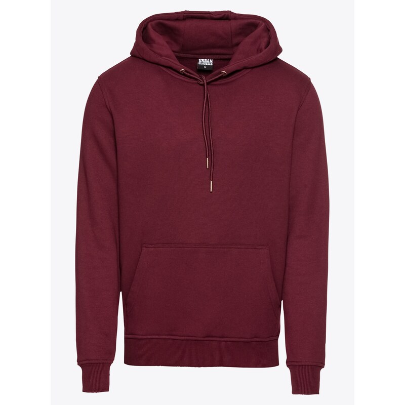 Urban Classics Mikina burgundská červeň