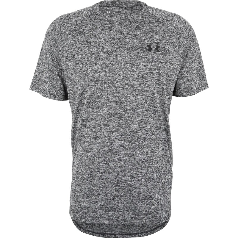 UNDER ARMOUR Funkční tričko Tech 2.0 šedý melír / černá