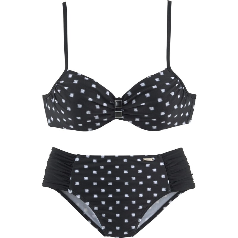 LASCANA Bikiny černá / bílá 98138635