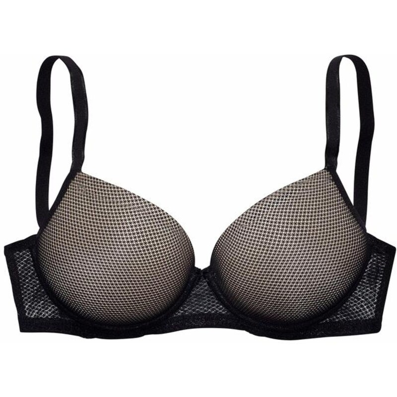 LASCANA Podprsenka Invisible Pink šedá / černá 48028669