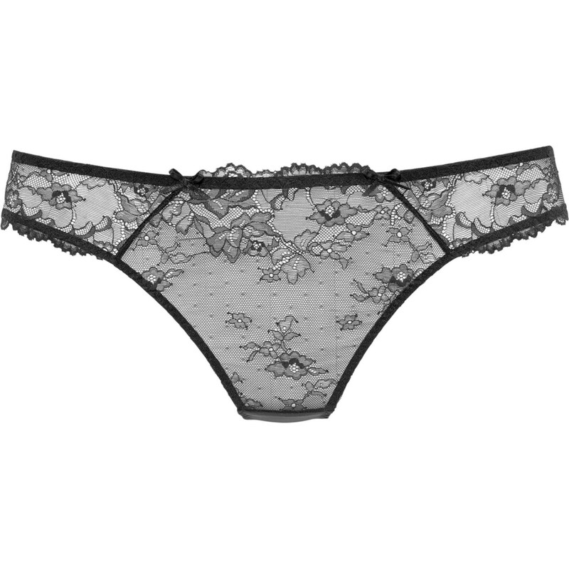 LASCANA Tanga Brief černá 98138812