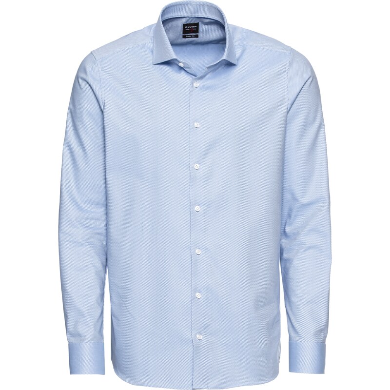 OLYMP Společenská košile 'Level 5' světlemodrá / bílá