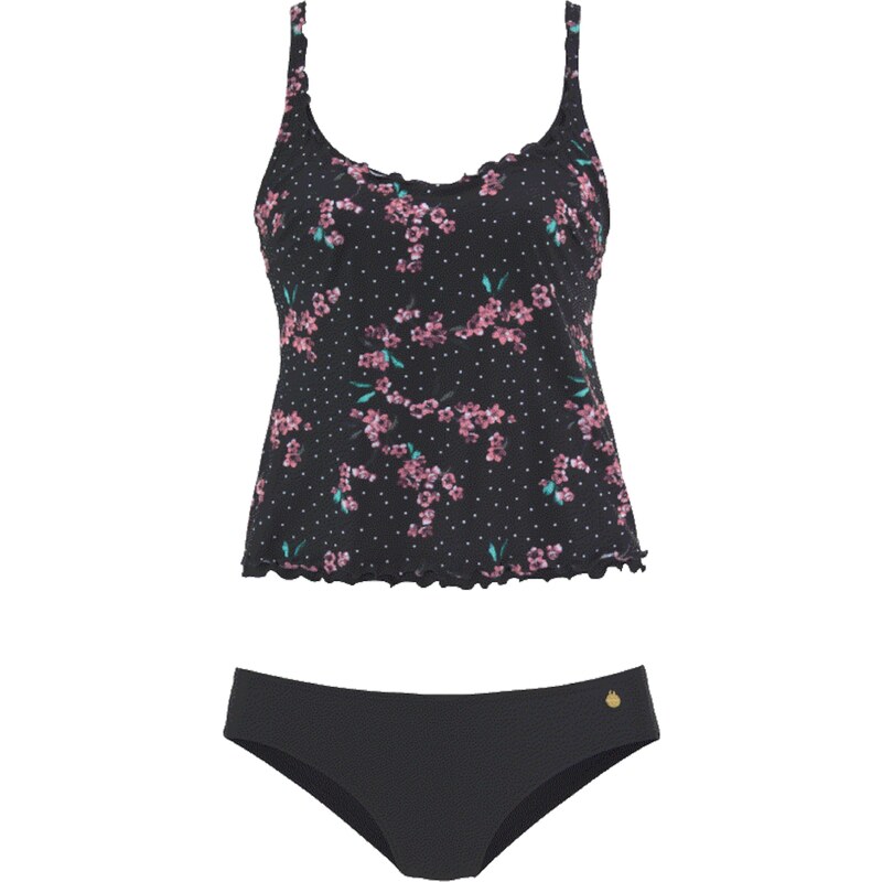 LASCANA Tankiny pink / černá