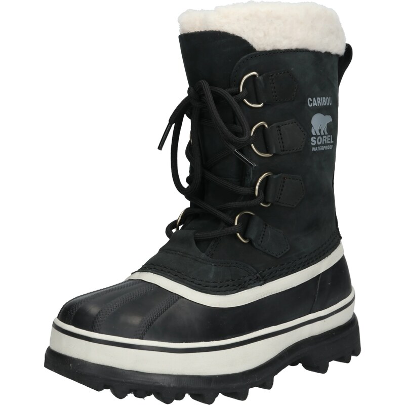 SOREL Sněhule Caribou kámen / černá 40253901