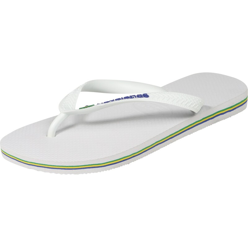 HAVAIANAS Žabky Brasil modrá / žlutá / zelená / bílá 114779195