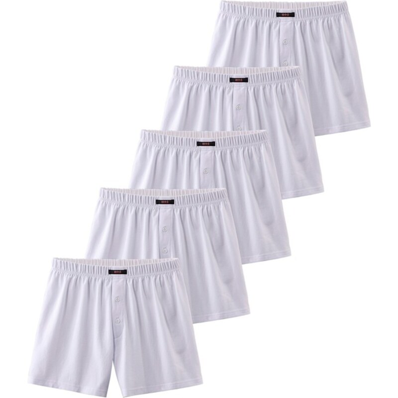H.I.S Boxerky bílá