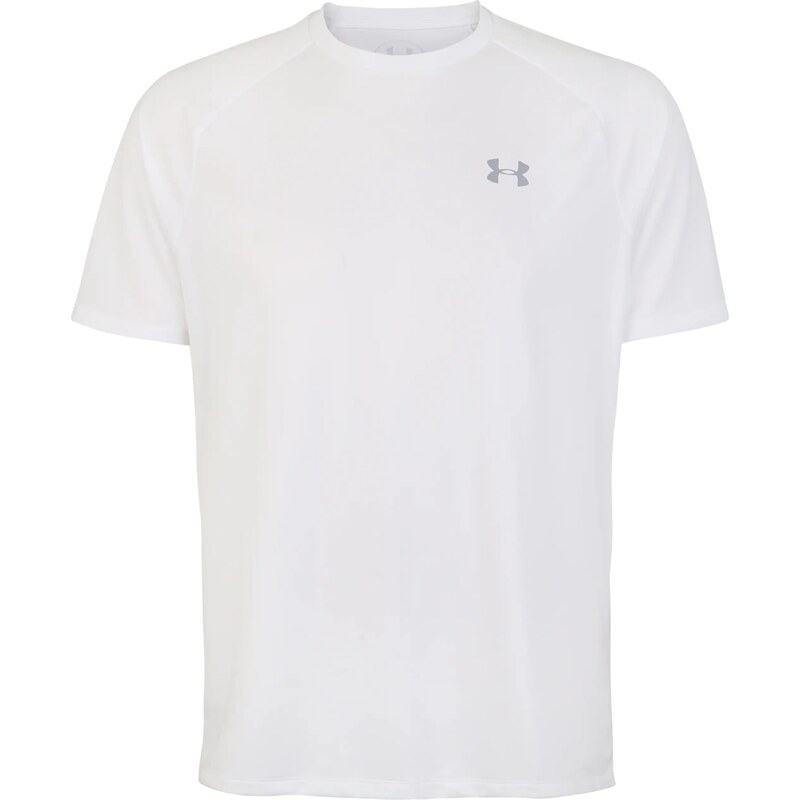 UNDER ARMOUR Funkční tričko Tech 2.0 šedá / bílá