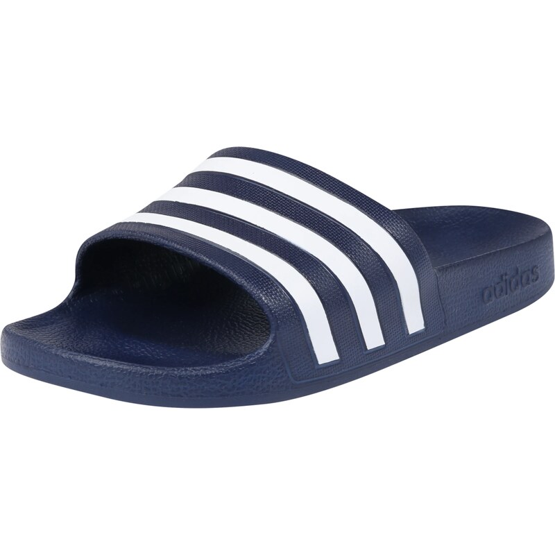 ADIDAS SPORTSWEAR Pantofle Adilette Aqua tmavě modrá / bílá