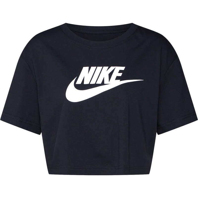 Nike Sportswear Tričko černá / bílá 34200475