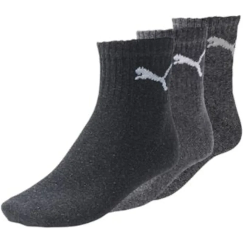 PUMA Ponožky šedá / antracitová / černá 106143942