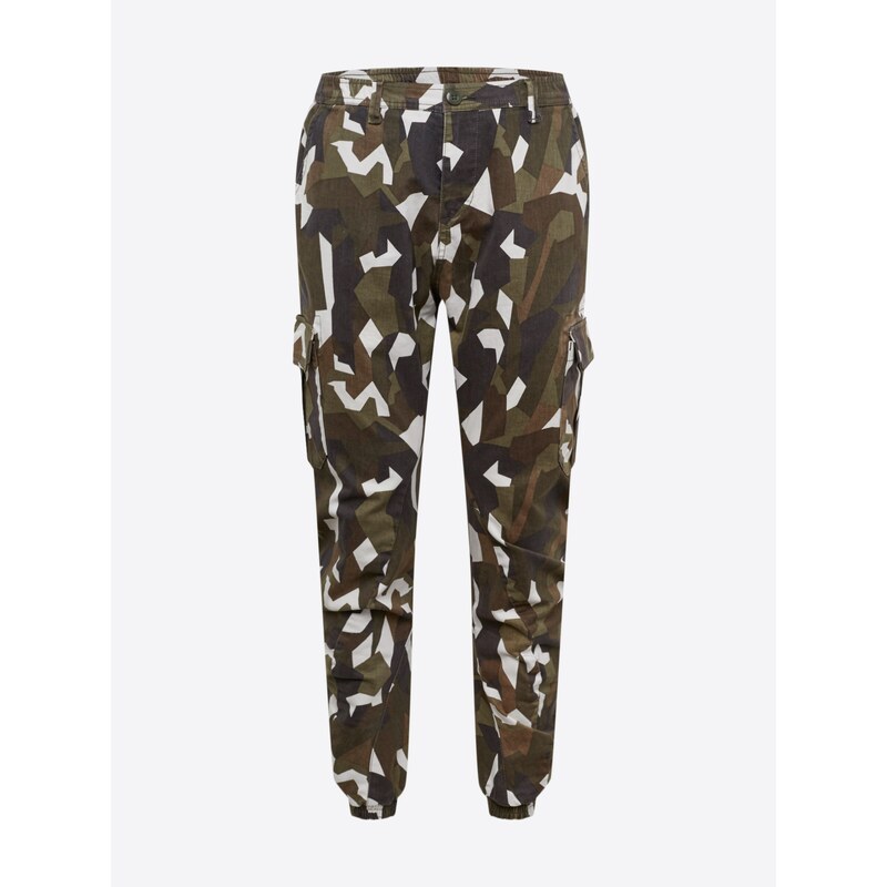 Urban Classics Kapsáče tmavě hnědá / khaki / olivová / černá /