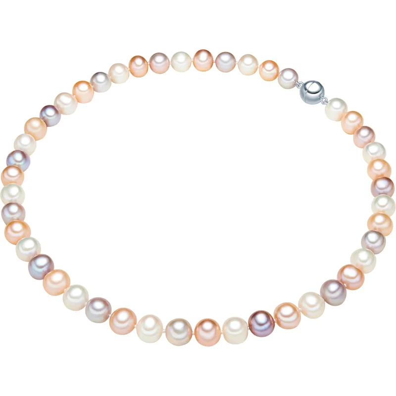 Valero Pearls Řetízek ostružinová / meruňková / bílá / perlově bílá 112281364