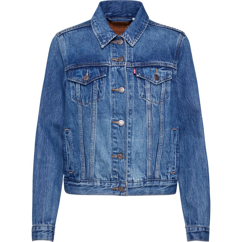 LEVIS  Přechodná bunda Original Trucker Jacket modrá džínovina