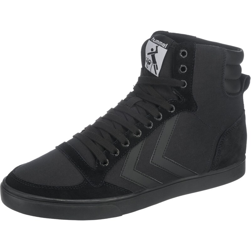 Hummel Kotníkové tenisky Slimmer Stadil černá 95495005