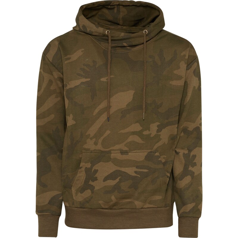 Urban Classics Mikina khaki / olivová / tmavě zelená