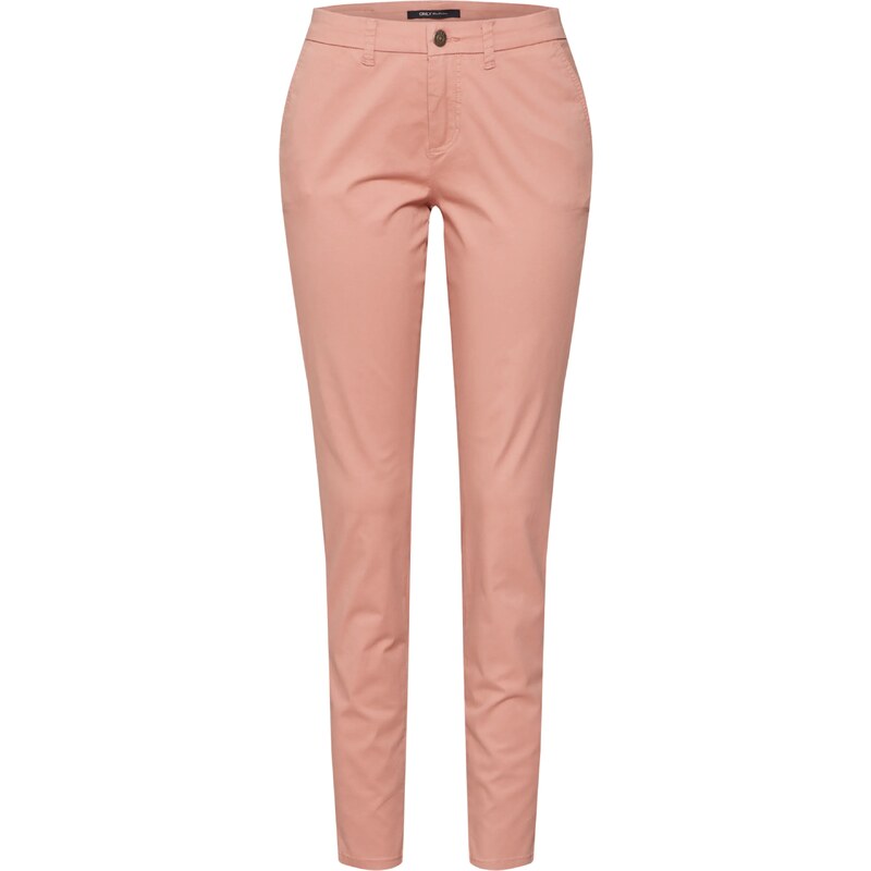 ONLY Chino kalhoty Paris starorůžová 46191485