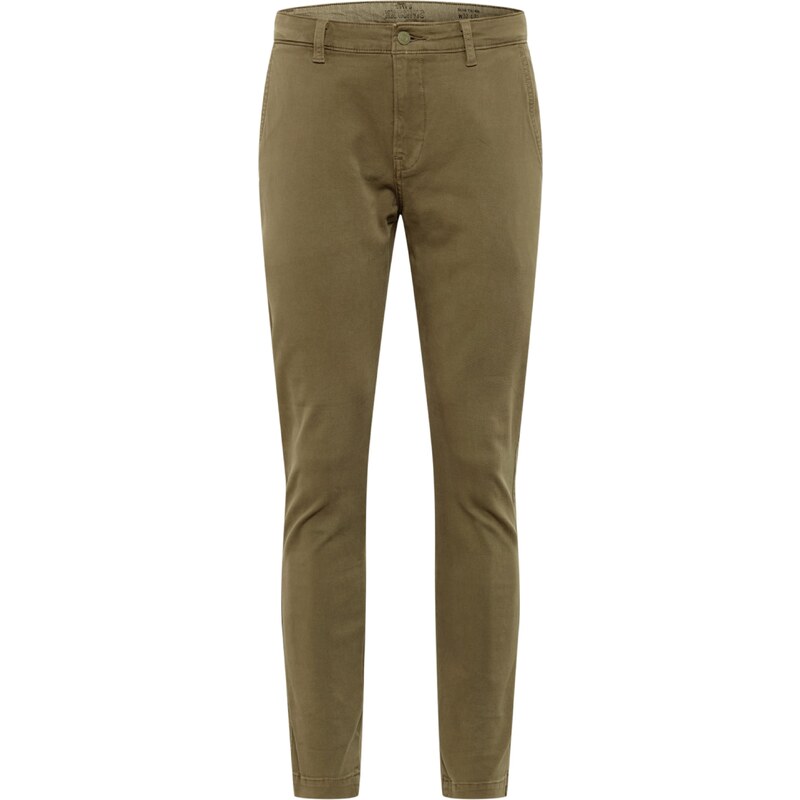 LEVIS  Chino kalhoty XX Chino Slim II olivová