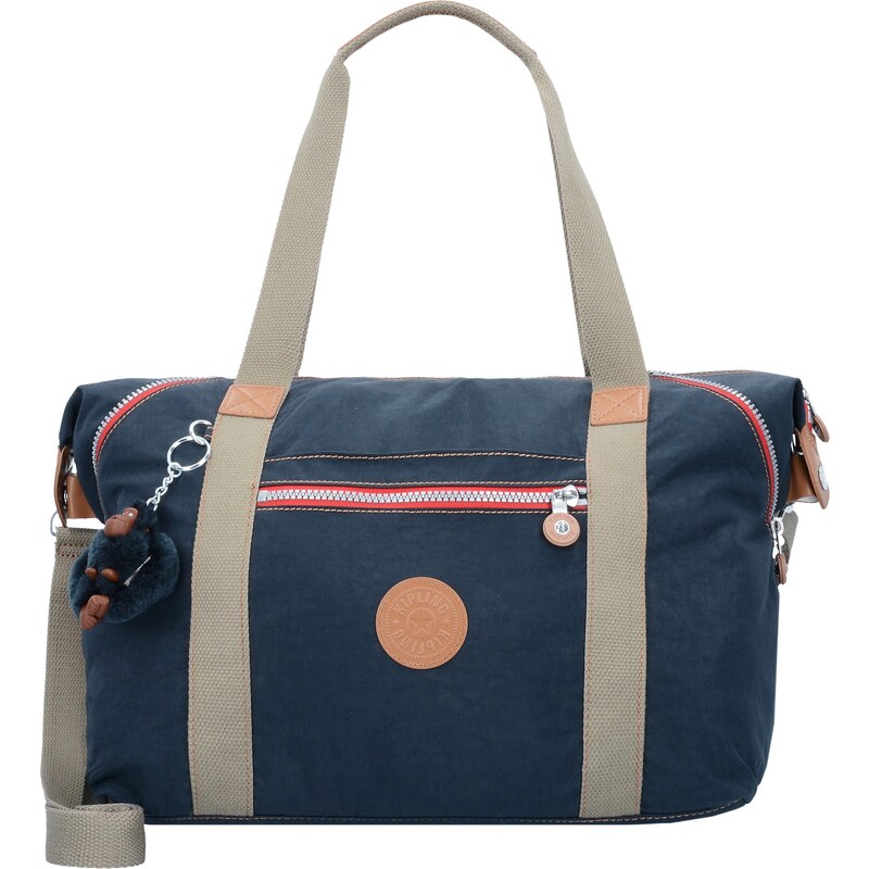 KIPLING Taška přes rameno světle béžová / ultramarínová modř / červená 93752221