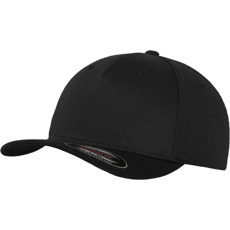 Flexfit Kšiltovka 5 Panel černá / bílá 94316062