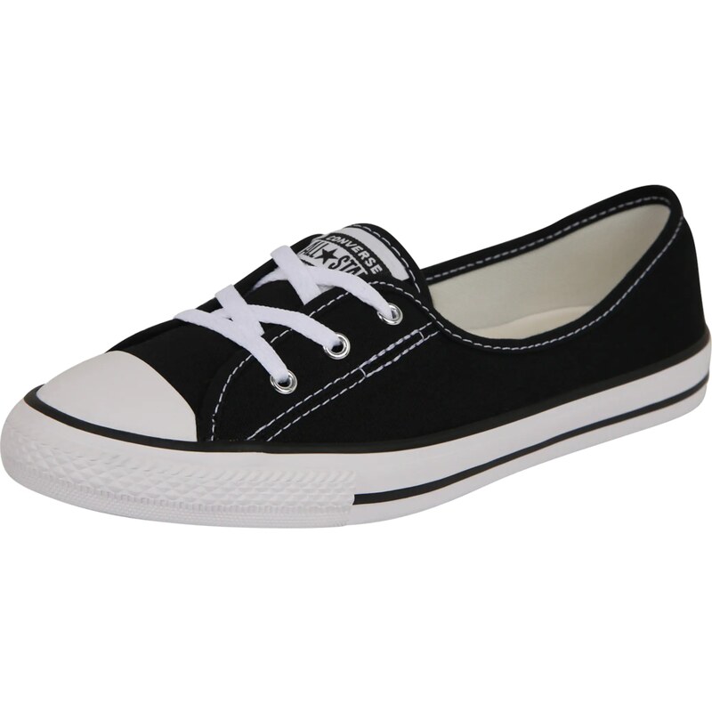 CONVERSE Tenisky 'Chuck Taylor All Star' černá / bílá